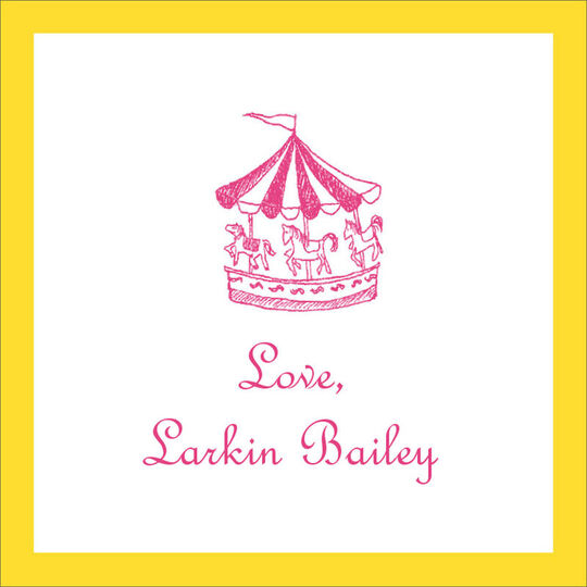 Carousel Gift Stickers
